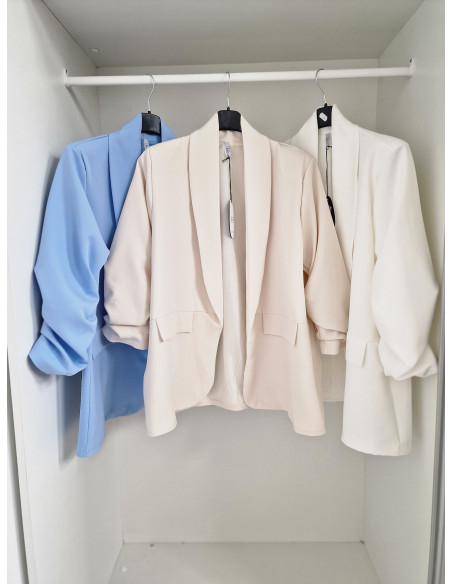 Marynarka plus size 6468