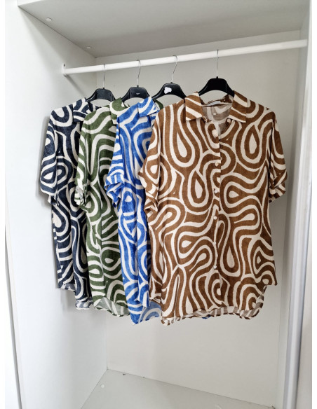 Wiskozowa koszula 208