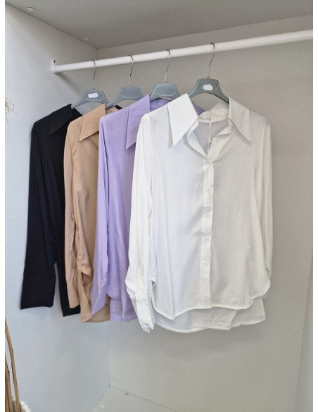 Klasyczna koszula wiskoza 13503 2