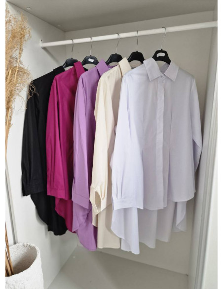 Koszula oversize bawełna 7002 2