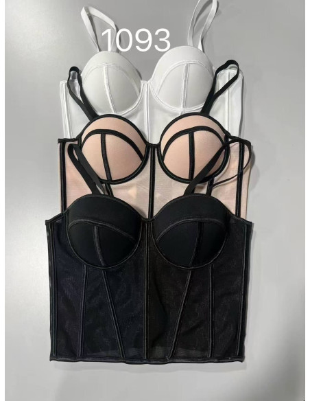 Gorset transparentny 1093