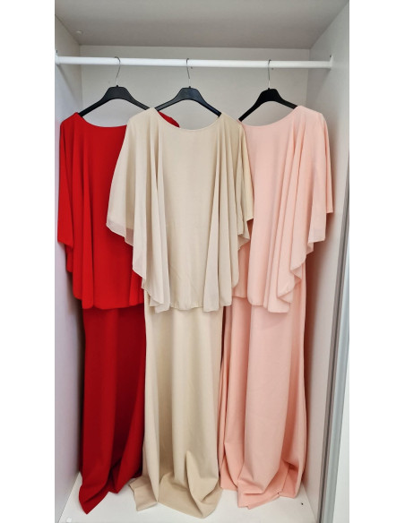 Sukienka z pelerynką 37868