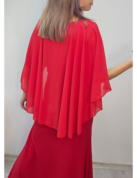 Sukienka z pelerynką 37868