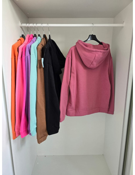 Basic bluza kangur FA05