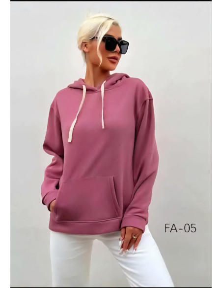 Basic bluza kangur FA05