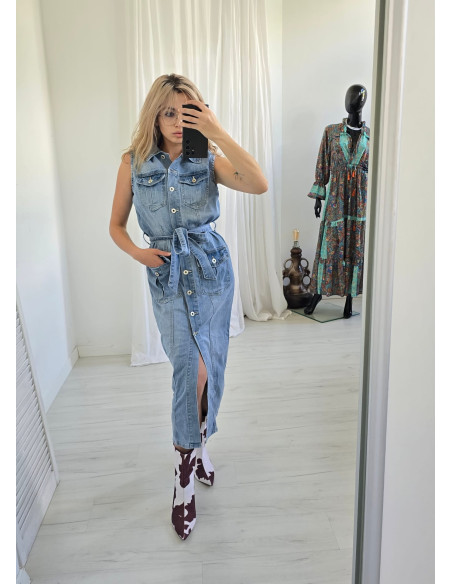 Sukienka jeans 60128