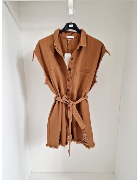 Kombinezon 9-y12 brązowy