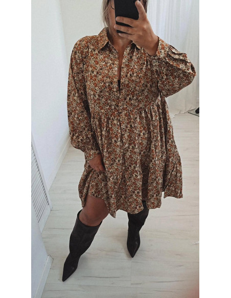 Oversize dress 13274 green 2