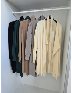 Kardigan z angorą H829