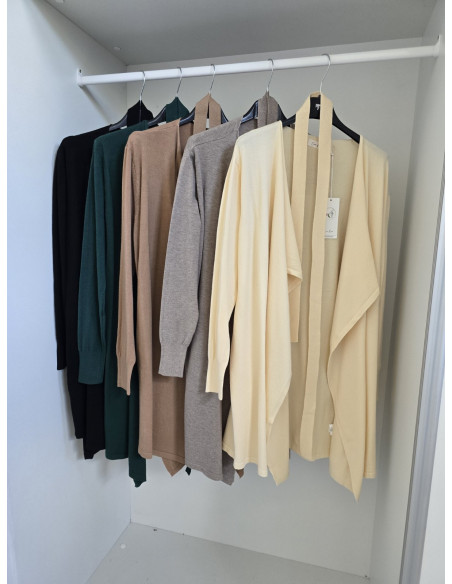 Kardigan z angorą H829