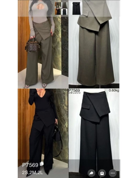 Spodnie z przepaską 7569