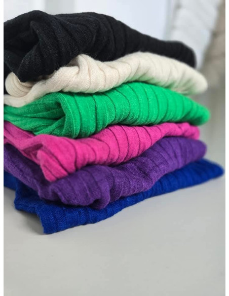 Sweter golf prążek 3780 2