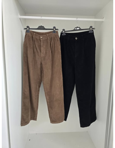 Spodnie sztruks J0463