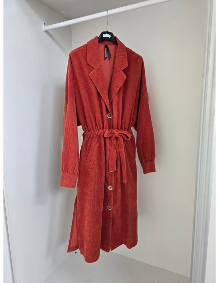 Sukienka sztruks 11356