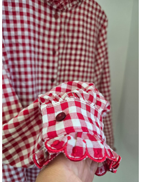 Bawełniana koszula krata K98 2