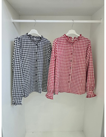 Bawełniana koszula krata K98