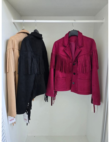 Kurtka frędzle 43248 2