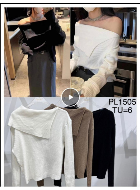 Sweter prążek 1505 2