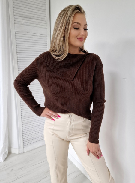 Sweter prążek 1505