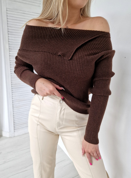 Sweter prążek 1505