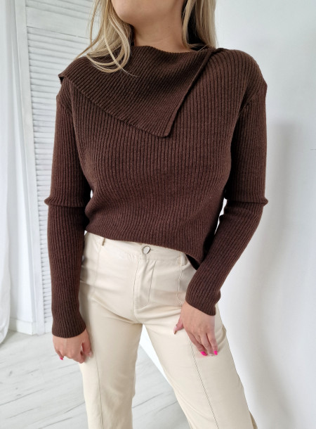 Sweter prążek 1505