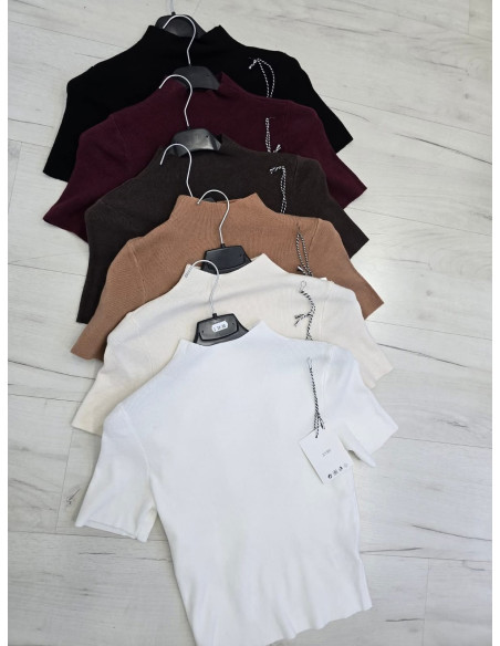 Wiskozowy półgolf 2190