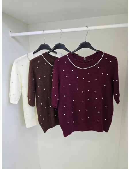 Sweter chmurka z kaszmirem G228 2