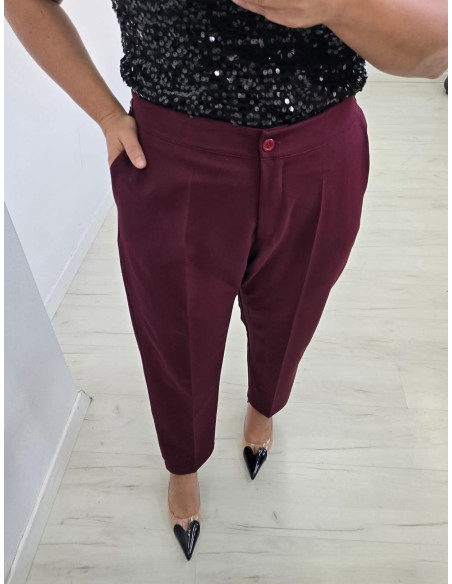 Spodnie cygaretki Size+ 20415 2