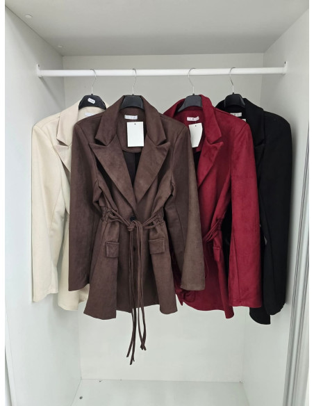 Zamszowa marynarka 2681 2