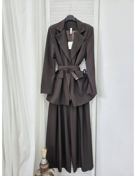 Marynarka z paskiem 8507