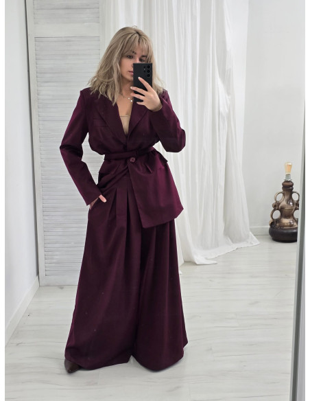 Marynarka z paskiem 8507