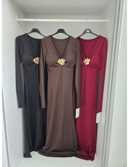 Sukienka maxi elegante 11208 2