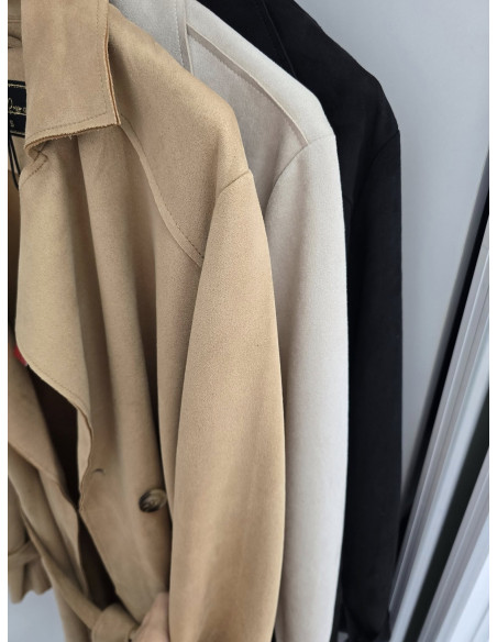 Płaszcz Coco zamsz 2329 2