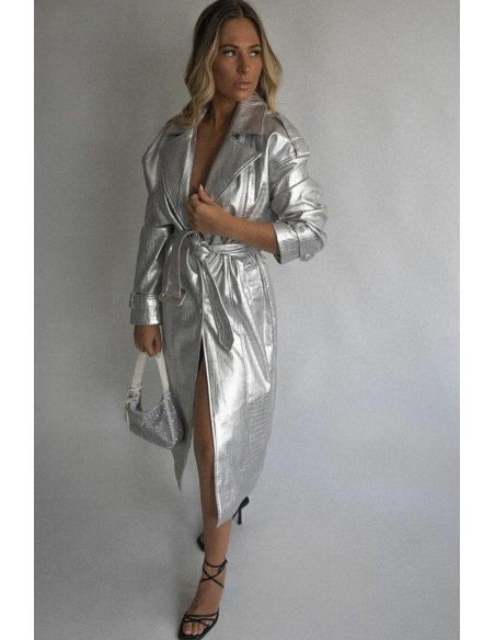 Skórzany trencz 2295