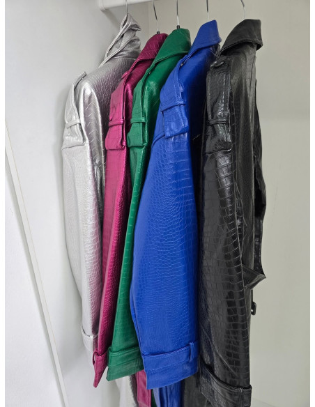 Skórzany trencz 2295