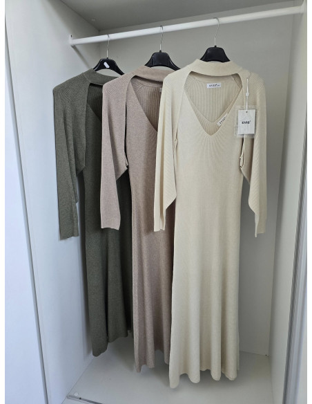 Komplet sukienka maxi 8250