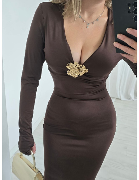 Sukienka maxi elegante 11208