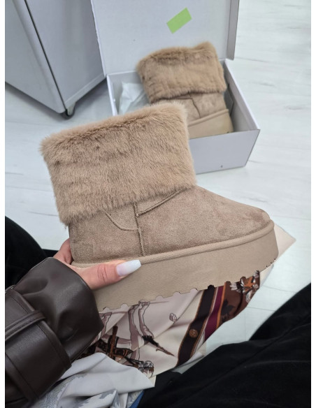 Botki futerko B313 2