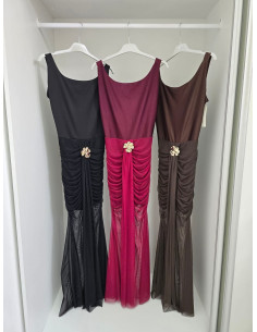 Sukienka z tiulem 3570