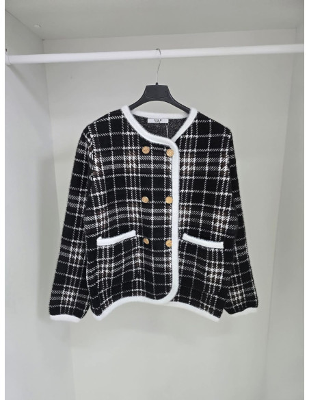 Dwurzędowy kardigan alpaka 5184