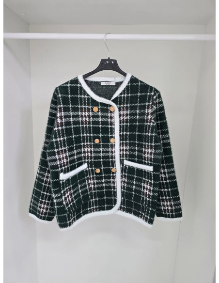 Dwurzędowy kardigan alpaka 5184