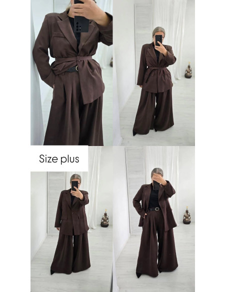 Komplet Plus Size 8498