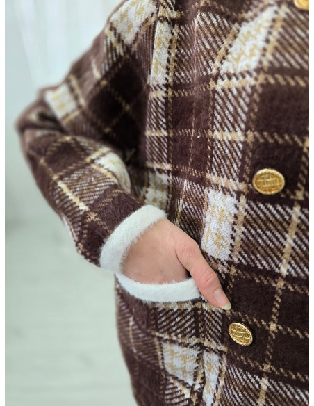 Dwurzędowy kardigan alpaka 5184