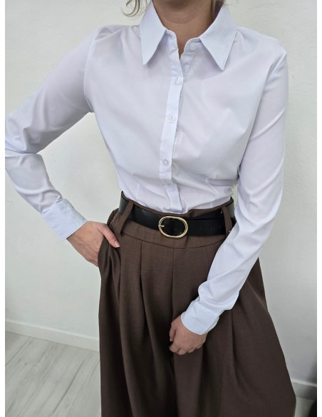 Bawełniana koszula Plus Size 020B