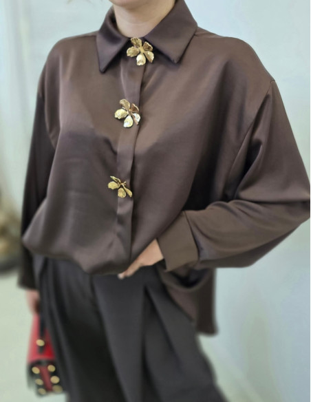 Koszula z broszkami 7723