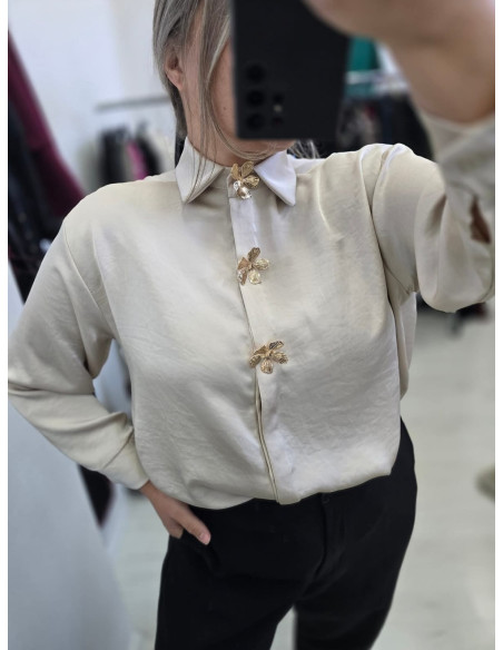 Koszula z broszkami 7723