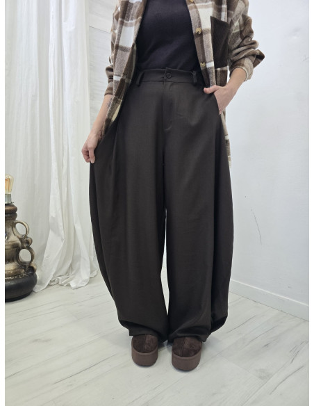 Spodnie Balloon materiałowe 8561