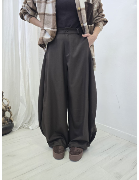 Spodnie Balloon materiałowe 8561