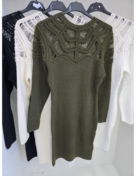 Dzianinowa sukienka 21856