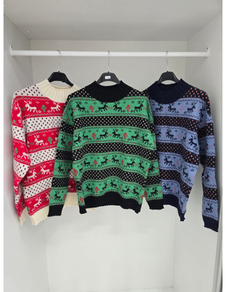 Sweter renifer XMAS 3813